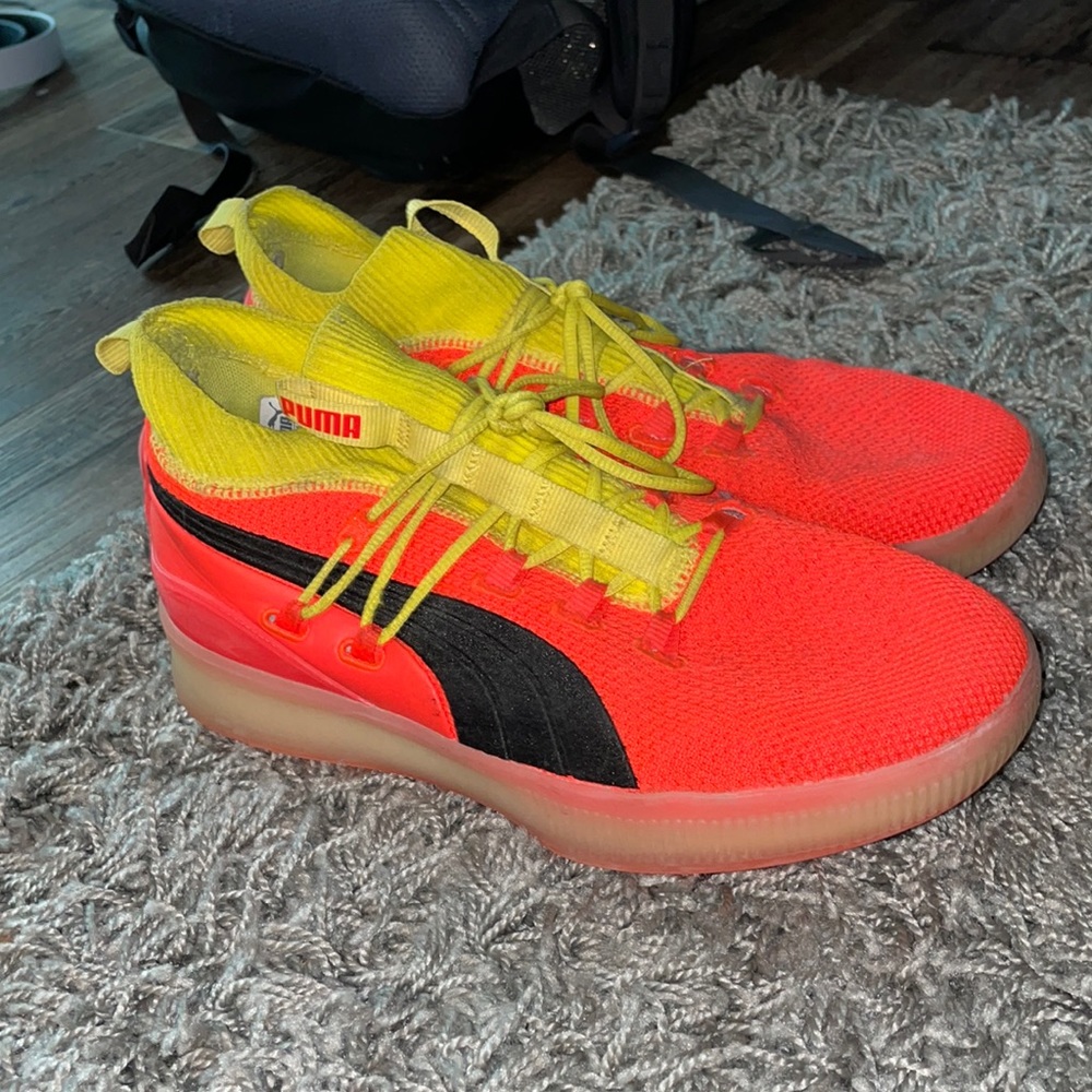 Puma Basketball Shoes - Orange